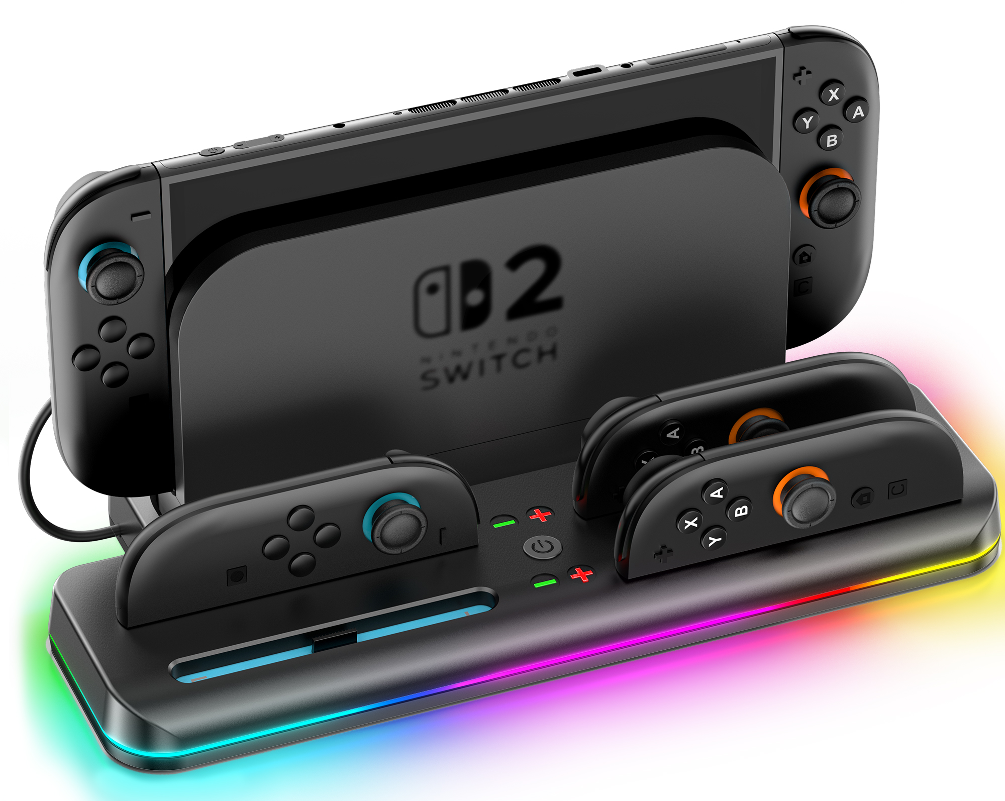 OIVO Switch 2 Charging Dock Station for Nintendo Switch 2 Joycon